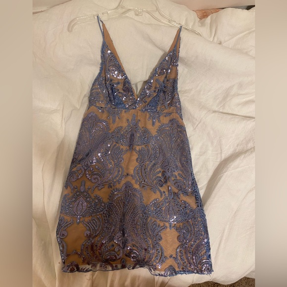 Free People Shimmers Mini Dress - Picture 4 of 4